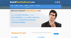 Desktop Screenshot of buysellfranchisebusiness.com